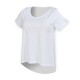 T-Shirt SKINNIFIT SKSK233 Donna LADIES DROP TAIL TOP 65%C 35%P Manica corta,Setin