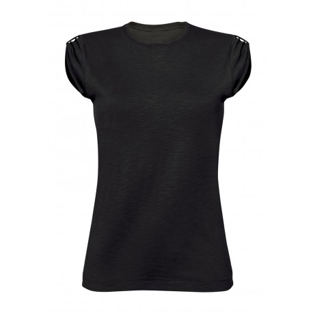 T-Shirt BS SLUBW02 Donna Women's Slub T-shirt 100%C Manica corta,Setin
