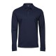 Polo TEE JAYS TJ1406 Uomo Lux Stretch LSL Polo 95%C5%E Manica lunga