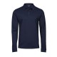 Polo TEE JAYS TJ1406 Uomo Lux Stretch LSL Polo 95%C5%E Manica lunga