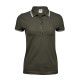 Polo TEE JAYS TJ1408 Donna Ladies Luxury Polo 95%C 5%E Manica corta