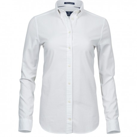 Camicia TEE JAYS TJ4001 Donna Ladies Perfect Oxf Shirt 100%C Manica lunga