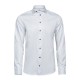 Camicia TEE JAYS TJ4021 Uomo Luxury Shirt Slim Fit 100%C Manica lunga