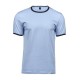 T-Shirt TEE JAYS TJ5070 Uomo Ringer Tee 100%C Manica corta,Setin