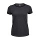 T-Shirt TEE JAYS TJ5071 Donna Ladies Ringer Tee 100%C Manica corta,Setin