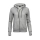 Felpa TEE JAYS TJ5436 Donna Lady Fash FullZip Hood 70%30%P Manica lunga,Raglan