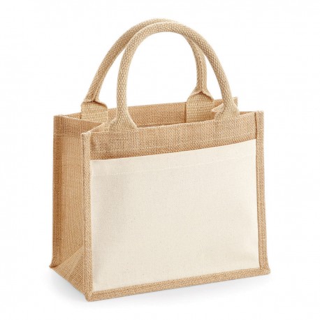 Borsa WESTFORD MILL W425 Unisex Cot Pock Jute Gift Bag, 100%C 