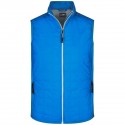 Giacca JAMES & NICHOLSON JN1114 Uomo Men's Hybrid Vest 92%P 8%E Senza maniche