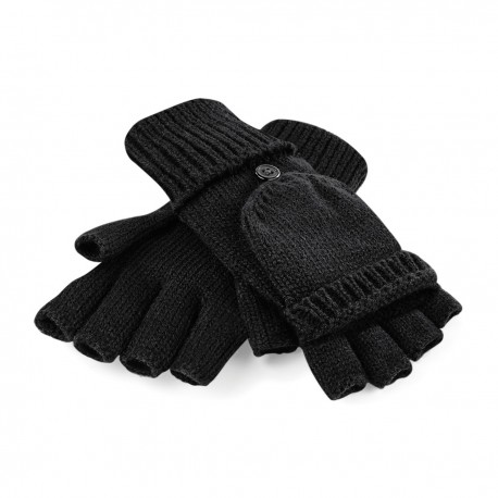 Guanti BEECHFIELD B493 D senza dita Unisex Fliptop Gloves 100% acrilico