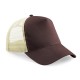 CAPPELLO Beechfield ESTIVO CON RETINA B640 U UNISEX COTONE VISIERA PRECURVATA 