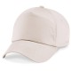 CAPPELLO Beechfield ESTIVO B10 U UNISEX COTONE 5 PANNELLI VISIERA PRECURVATA BASEBALL