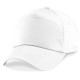 CAPPELLO Beechfield ESTIVO B10 U UNISEX COTONE 5 PANNELLI VISIERA PRECURVATA BASEBALL