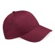 CAPPELLO Beechfield ESTIVO B15 U UNISEX COTONE 5 PANNELLI VISIERA PRECURVATA BICOLORE BASEBALL