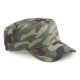 CAPPELLO Beechfield ESTIVO MILITARE B33 U UNISEX COTONE VISIERA PRECURVATA 