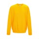 AWDIS JH030 JUST HOOD FELPA GIROCOLLO .80%Cotone .20%Poliestere MANICHE LUNGHE UOMO