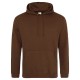 AWDIS FELPA UOMO CON CAPPUCCIO JUST .COLLEGE HOODIE 80%COTONE 20%POLIESTERE PASSANTE PER CUFFIE MANICHE LUNGHE UOMO