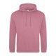 AWDIS FELPA UOMO CON CAPPUCCIO JUST .COLLEGE HOODIE 80%COTONE 20%POLIESTERE PASSANTE PER CUFFIE MANICHE LUNGHE UOMO