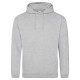 AWDIS FELPA UOMO CON CAPPUCCIO JUST .COLLEGE HOODIE 80%COTONE 20%POLIESTERE PASSANTE PER CUFFIE MANICHE LUNGHE UOMO