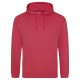 AWDIS FELPA UOMO CON CAPPUCCIO JUST .COLLEGE HOODIE 80%COTONE 20%POLIESTERE PASSANTE PER CUFFIE MANICHE LUNGHE UOMO