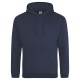 AWDIS FELPA UOMO CON CAPPUCCIO JUST .COLLEGE HOODIE 80%COTONE 20%POLIESTERE PASSANTE PER CUFFIE MANICHE LUNGHE UOMO