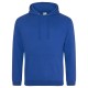 AWDIS FELPA UOMO CON CAPPUCCIO JUST .COLLEGE HOODIE 80%COTONE 20%POLIESTERE PASSANTE PER CUFFIE MANICHE LUNGHE UOMO