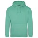 AWDIS FELPA UOMO CON CAPPUCCIO JUST .COLLEGE HOODIE 80%COTONE 20%POLIESTERE PASSANTE PER CUFFIE MANICHE LUNGHE UOMO