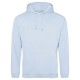 AWDIS FELPA UOMO CON CAPPUCCIO JUST .COLLEGE HOODIE 80%COTONE 20%POLIESTERE PASSANTE PER CUFFIE MANICHE LUNGHE UOMO