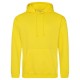 AWDIS FELPA UOMO CON CAPPUCCIO JUST .COLLEGE HOODIE 80%COTONE 20%POLIESTERE PASSANTE PER CUFFIE MANICHE LUNGHE UOMO