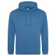 AWDIS FELPA UOMO CON CAPPUCCIO JUST .COLLEGE HOODIE 80%COTONE 20%POLIESTERE PASSANTE PER CUFFIE MANICHE LUNGHE UOMO