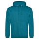 AWDIS FELPA DONNA CON CAPPUCCIO JUST .COLLEGE HOODIE 80%COTONE 20%POLIESTERE PASSANTE PER CUFFIE MANICHE LUNGHE UOMO