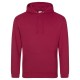 AWDIS FELPA DONNA CON CAPPUCCIO JUST .COLLEGE HOODIE 80%COTONE 20%POLIESTERE PASSANTE PER CUFFIE MANICHE LUNGHE UOMO