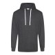 AWDIS JH008 FELPA UOMO HEATHER HOODIE 52%COTONE 48%POLIESTERE MANICHE LUNGHE UOMO