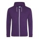 AWDIS JH058 FELPA HEATHER ZOODIE 52%COTONE 48%POLIESTERE MANICHE LUNGHE UOMO