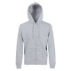 Felpa BS BS333 Uomo Hooded Full Zip 70%C30%P Manica lunga,Setin