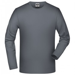 T-Shirt JAMES & NICHOLSON JN056 Uomo ELASTIC-T M/LUNGA 95%C 5%E J&N Setin