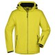 Soft shell JAMES & NICHOLSON JN1054 Uomo MEN WINTERSPORT JACK 92%P8%E Manica lunga