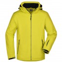 Soft shell JAMES & NICHOLSON JN1054 Uomo MEN WINTERSPORT JACK 92%P8%E Manica lunga