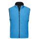 Soft shell JAMES & NICHOLSON JN136 Uomo MEN SOFTSHELL VEST 95%P 5%E Senza maniche