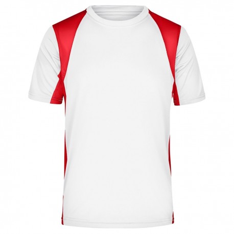 T-Shirt JAMES & NICHOLSON JN306 Uomo MEN RUNNING-T 100%P J&N Raglan