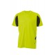 T-Shirt JAMES & NICHOLSON JN484 Unisex,Uomo TOURNAMENT TEAM SHIRT 100%P Setin