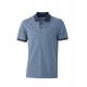 Polo JAMES & NICHOLSON JN706 Uomo M POLO MELANGE 65%P 35%C 