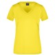 T-Shirt JAMES & NICHOLSON JN735 Donna Ladies' Active-V 100%P Setin