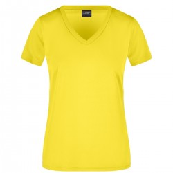 T-Shirt JAMES & NICHOLSON JN735 Donna Ladies' Active-V 100%P Setin