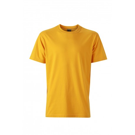 T-Shirt JAMES & NICHOLSON JN838 Uomo Men Workwear T-Shirt 50%C 50%P Setin