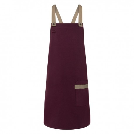 Ho.Re.Ca. KARLOWSKY KLS38 Bambino Bib Apron Ribbons 65%P35%C 