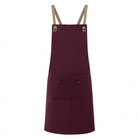 Ho.Re.Ca. KARLOWSKY KLS39 Unisex,Uomo Bib Apron Ribb/P. 65%P35%C 