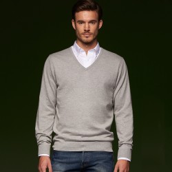 Maglieria JAMES & NICHOLSON JN664 Uomo Men's Pullover V 70%C 25%S 5%C Manica lunga