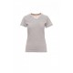 Payper V-NECK LADY MELANGE Donna T-SHIRT MANICA CORTA JERSEY 150GR CON 7%VISCOSA