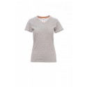 Payper V-NECK LADY MELANGE Donna T-SHIRT MANICA CORTA JERSEY 150GR CON 7%VISCOSA