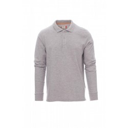 Payper FLORENCE MELANGE Uomo POLO MANICA LUNGA PIQUET 210GR + 7%VISCOSA